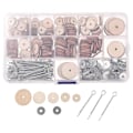 Pikkukuva 2 / 2: Exceart 1 laatikko/90 sarjaa Diy puunukke nivelet nuken tekeminen nivelet Teddy Bear lelut nuken tarvikkeet  (FMY) As Shown