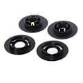Pikkukuva 5 / 5: 8 kpl auton matto matto lattiakiinnitysklipsit T37 matto lattiakiinnitysklipsit kiinnikkeet (FMY) Black