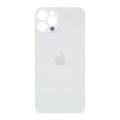Miniatyrbillede 1 af 4: Batteri Husdæksel til iPhone 12 Pro Reparation (Kamera Linse Ring Hul Standard Version) (FMY) White iPhone 12 Pro 6.1 inch