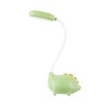 Miniatyrbilde 1 av 5: Dinosaur Fleksibel USB Touch Skrivebordslampe, Fleksibel Hals LED Skrivebordslampe Justerbar Lysstyrke For Kontor Studier Lesing, Grønn (FMY)