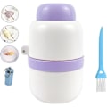 Miniatyrbild 1 av 2: SDIGV Pillerkutter, 1/4 Dela, 1/2 Dela Robust Tablettkutter, Dold Blad, Perfekt för att Skära Vitaminer, Tabletter (Blå)  (FMY) Purple