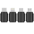 Miniatyrbillede 2 af 5: Smartphone-adapter til Dji Pocket 2 Osmo Pocket Ios Lightning Micro Usb-c Android Positiv Standard Reverse Data Gimbal Dele  (FMY) Grey