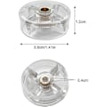 Pikkukuva 2 / 5: Varaosa pohjavaihde ja terävaihde, yhteensopiva Magic Mb1001 250w -tehosekoittimiin 6 kpl (FMY)
