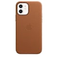 Miniatyrbilde 2 av 4: Lærtelefonveske for iPhone 12/12 Pro Lærveske med MagSafe  (FMY) Saddle Brown