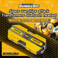 Pikkukuva 4 / 5: Transformers TFT01 Langattomat Bluetooth 5.3 Kuulokkeet Pelaamiseen Korvanapit Alhainen Viive Pelaaja Kuulokemikrofoni TWS Melunvaimennus Kuulokkeet Uudet  (FMY) Blue