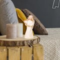 Miniatyrbilde 2 av 5: Willow Trees Engler Resin Bønneengel Skulptur Figur Bønneengel Minneengel Statue Utsøkt Utskjært Og(FMY) Red