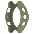 Miniatyrbild 5 av 5: TPU Klockfodral för Garmin Epix Pro (gen 2) 47mm/Fenix 7 Pro/Fenix 7, Repskyddande Ihåligt Skydd (FMY) Jungle Green