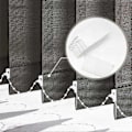 Miniatyrbilde 4 av 5: 10 stk. lodd til vertikale persienner 127 mm reservedeler bunnlodd lameller - Hvit (FMY)