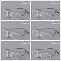 Miniatyrbilde 4 av 5: Lesebriller Spectacle memory Titanium  (FMY) black Strength-300