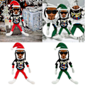 Miniatyrbild 2 av 3: Snoop On A Stoop Jultomte Docka Svart Tomte Docka 118 Tum Handgjord Hip Hop Docka Plysch Leksaker Presenter För Hem Trädgård Halloween  (FMY) Dog green