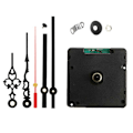 Miniatyrbild 5 av 5: Tyst Radiostyrd DIY Klockmekanism DCF Signal Mode Klocka med 2 Uppsättningar Visare Reparation (FMY) black