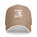 Pikkukuva 1 / 4: Petanque Boule Baseball Caps Kesämuoti Säädettävä Petanque On Minun Urheilulakit Huippulippalakki  (FMY) Khaki One Size