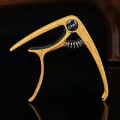 Miniatyrbild 1 av 4: 1 st Guitar Capo, 6-strängad akustisk & elektrisk gitarr Capo, gitarr Capo Akustisk  (FMY) Wood grain color
