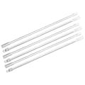Pikkukuva 2 / 2: 6 sarjaa sokeita sauvoja pystysuorat kaihtimet korvaavat sauvat sokeat sauvat sauvat sokeat kallistussauva (FMY) As Shown 33X1cm