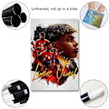 Miniatyrbillede 2 af 5: Euro Soccer Star Lamine Yamal Hjemmedekoration Gaveplakater Væghængt Kunstgaver Soveværelse Kontor Stue Perfekt til Ethvert Rum Lærred Ornament (FMY) No Frame 30x45cm