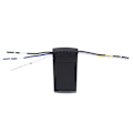 Miniatyrbilde 5 av 5: Universelt fjernkontrollsett for takviftelampe, tidsinnstilling, bryter, justerbar vindhastighet, sender R (FMY) white  black 110V