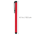 Miniatyrbilde 3 av 3: 20 STK Svarte Blyanter Beste Stylus Tegning Kapasitiv Styluspenn Oppladbar Blyant Styluspenn Tablett (FMY) 10.5X1X1CM