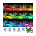 Miniatyrbilde 5 av 5: Motorsykkel LED Underglow Kit, RGB-striper Lys Vanntett For, 12 stk (FMY)