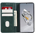 Miniatyrbild 2 av 5: För OnePlus Nord CE4 5G Fodral PU Läder Plånboksfodral Kalvstruktur Telefonskal med Magnetlås  (FMY) Blackish Green