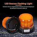 Miniatyrbillede 2 af 5: 2 X Led Blinkende Advarselslampe Strobe Nødlys Lastbil 12v 24v (FMY)