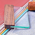 Miniatyrbilde 5 av 5: Glass Slicker for polering av lær med valnøtthåndtak, Glass Burnisher Professional Block Smoothi  (FMY)