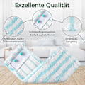 Miniatyrbilde 4 av 5: 3 Pakk Erstatningsmoppekluter for Leifheit Profi XL Micro Duo / Profi XL Cotton Plus Alle Gulvmopphåndtak, Fjerner Flekker Raskt, Effektiv (FMY)