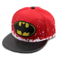 Miniatyrbillede 1 af 2: Børne Batman Baseball Cap Hip Hop Snapback Drenge Piger Justerbar Solhat Udendørs (FMY) Red