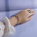 Miniatyrbilde 4 av 5: 2 i 1 Magisk Inntrekkbar Ring Armbånd Strekkbar Twist Folding Ring Smykker (FMY) color