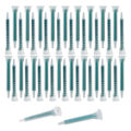 Miniatyrbillede 1 af 5: 40 stk. Epoxy Blandemundstykke Elektrostatisk Blandemundstykke Spids 50ml/1.7oz (1:1/1:2 Forhold) 16 Elementer  (FMY) as shown