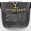 Miniatyrbilde 3 av 3: Yellowstone Dutton Ranch Baseball Cap Justerbar Brodert Cap (a)  (FMY)