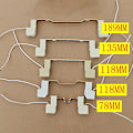 Miniatyrbilde 3 av 5: 78/118/135/189mm R7s Flood Halogen Pære Keramisk Lampe Baseholder Adapter (FMY) R7S-78mm