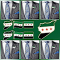 Pikkukuva 5 / 5: Syyrian itsenäisyyden vapauden lippu -rintaneula Syyrialainen rintakoru (FMY) Style1