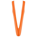 Miniatyrbild 1 av 4: Monokini Baddräkt i Ett Stycke för Män, Enfärgad Djup V-ringad Bodysuit Mankini Badkläder Strandkläder (FMY) One Size Orange