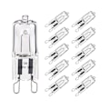 Miniatyrbillede 1 af 5: Pakke med 10 G9 Pærer 33W Varmt Hvid, Halogen G9 Til Ovn Tolerance 300c, G9 Filament Kapselpærer 420lm 230v  (FMY)