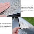 Miniatyrbilde 5 av 5: Aluminium Isolerende Matte Skummatte Liggeunderlag For Camping Isolasjonsmatte Sammenleggbar Teltmatte Gulvunderlag Termisk (FMY) 2MX2M