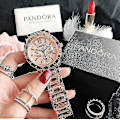 Miniatyrbillede 3 af 3: Rustfrit stål dameur Pandora Jam Tangan Wanita Pandora Jam Tangan Wanita Dameur (FMY)
