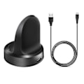 Pikkukuva 1 / 5: Samsung Galaxy Watch SM-R800 SM-R810 -kellolaturi telakka Langaton lataus Cradle USB-kaapelilla (FMY)