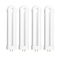 Miniatyrbilde 1 av 5: Ekstralyspære for insektdreper, 15 Watt, 7,5-tommers FUL 15W-BL U-formet (FMY) White