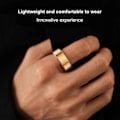 Miniatyrbillede 2 af 5: Blodtryks Smart Ring Sundhedstracker til Blodilt, Søvn, Hjerterytme, 100% Ny (FMY) gold 8