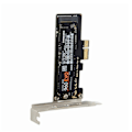 Pikkukuva 3 / 5: PCI-E 3.0 x1 Lane - M.2 M-Key SSD Nvme AHCI PCI Express -sovitinkortti PCIE SSD UUSI (FMY)