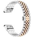 Miniatyrbilde 5 av 5: For Garmin Fenix 7S/6S/5S Rustfritt Stål 5 Perler Klokkerem Erstatning Armbånd med Verktøy (FMY) Multicolor Style H