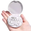 Miniatyrbild 1 av 2: Multifunktionell Digital Lagringsbox Fem-i-ett-adapter Typec-adapter 60W Snabbladdning Multi-huvud Datakabel (FMY) White
