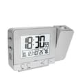 Projektionsväckarklocka för Sovrum med Termometer Hygrometer Digital Projektionstakklocka Dimbar (FMY)