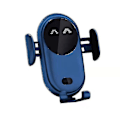 Miniatyrbilde 2 av 4: Smart Bil Trådløs Lader Telefonholder Smart Automatisk Sensor Biltelefonholder (FMY) Blue