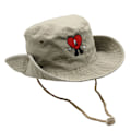 Pikkukuva 2 / 5: Ämpärihattu Un Verano Sin Ti Bad Bunny Love Heart Rope Folding Aurinkosuoja Hengittävä Miehet Naiset Kesä Kalastajan Hattu Ulkoiluun (FMY) Khaki