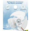 Pikkukuva 5 / 5: EAU63103301 Jääkaapin lauhduttimen tuuletin LG-jääkaappiin, tuulettimen moottorikokoonpano korvaa AP6235485 450 (FMY) As Shown