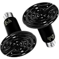 Miniatyrbilde 1 av 5: Simple Deluxe 150W Keramisk Varmestråler - Reptil Varmelampe Pære Med Termometer (FMY)