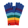 Miniatyrbillede 1 af 5: Varme Vinter Touchscreen Handsker Søde Stribede Handsker Julevanter Regnbue (FMY) Blue finger rainbow
