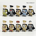 Miniatyrbillede 3 af 5: 10 stk. Multinationale Officerer og Soldater Formet Byggeklodser Minifigurer Legetøj (FMY)