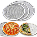 Miniatyrbild 2 av 5: Pizzaskärm Aluminiumlegering Platt Mesh Pizzaskärm Ugn 6/8/9/10/12/14 Tum (FMY) 10 Inch